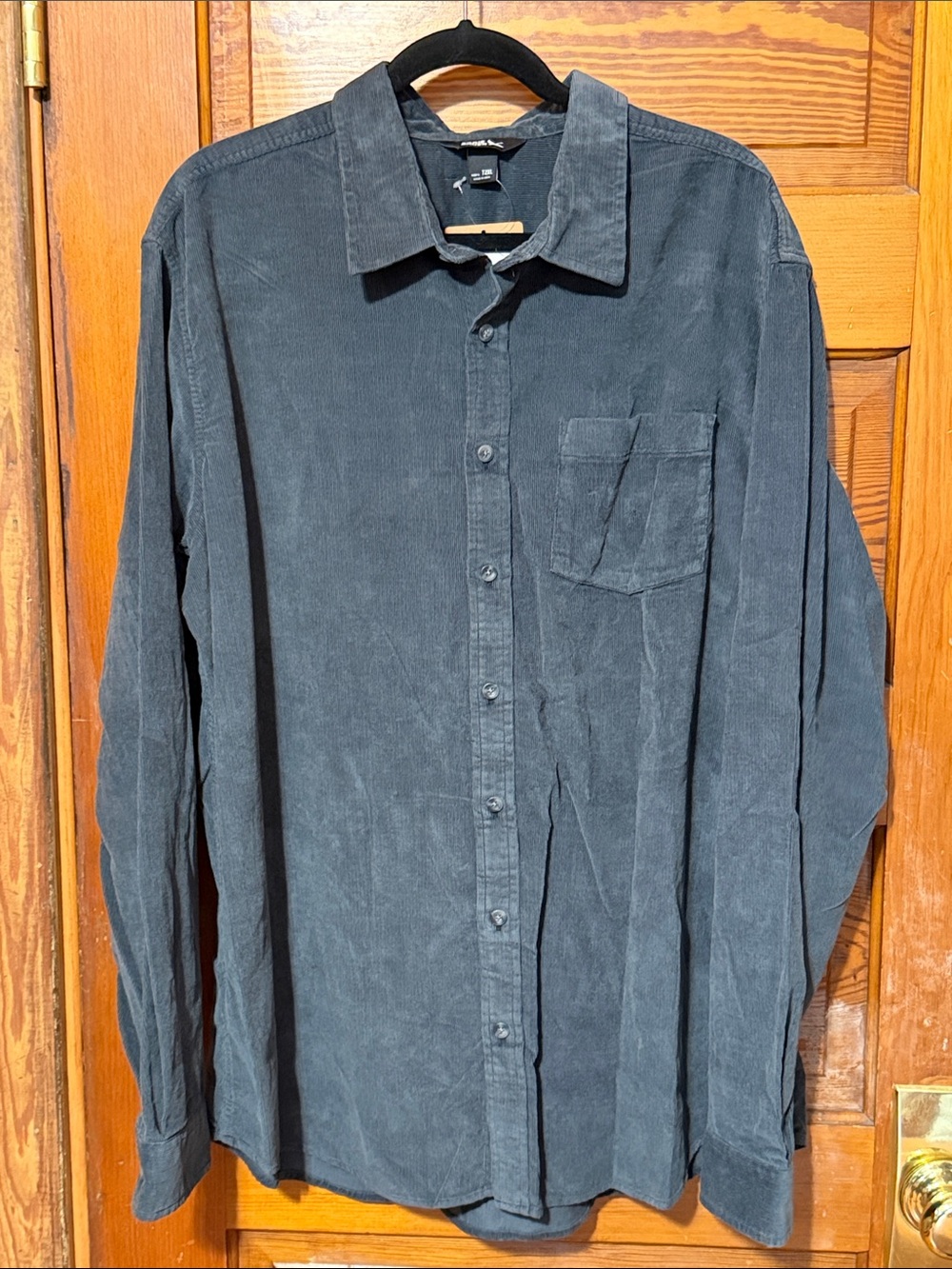 NWT Mens Eddie Bauer Full Button Shirt Size 2xl Tall